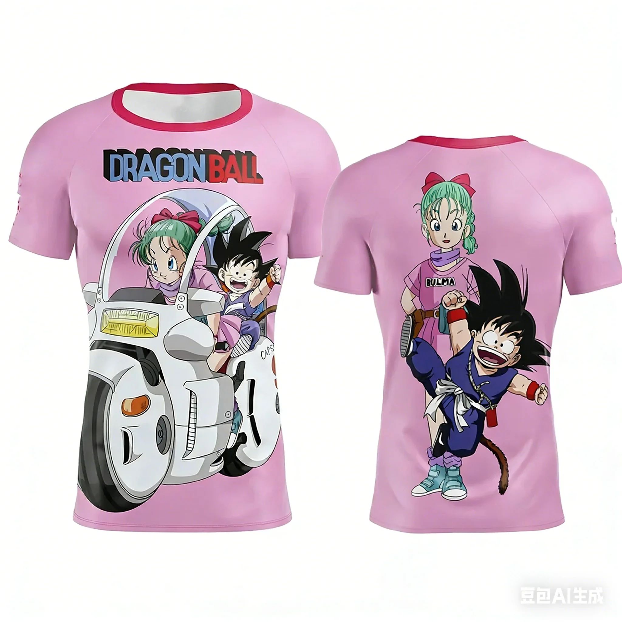 Tee Ball Set - Camiseta 3D Estampada Dragon Ball Edição