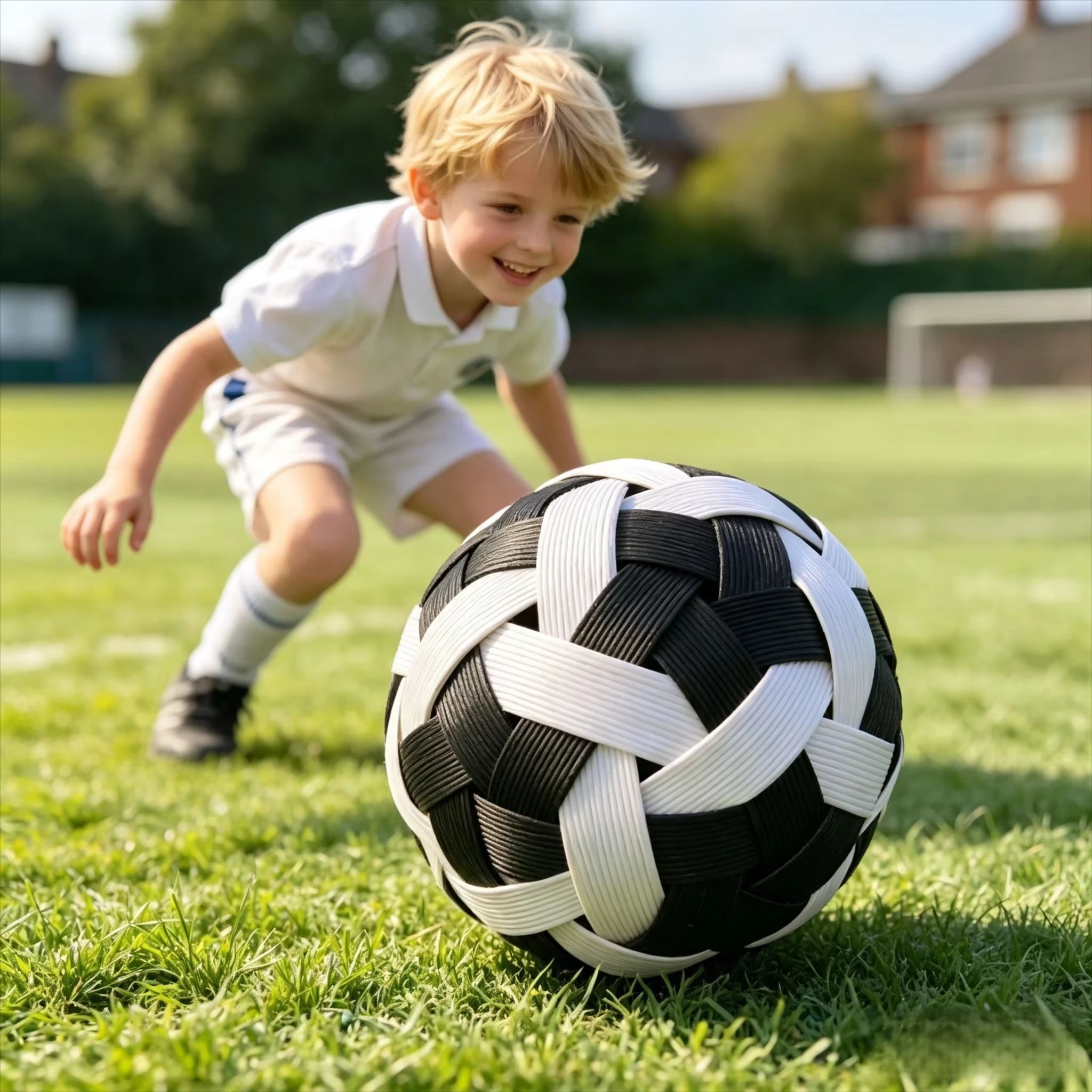 Kids Outdoor Play - Bola de Sepak Takraw de Rattan