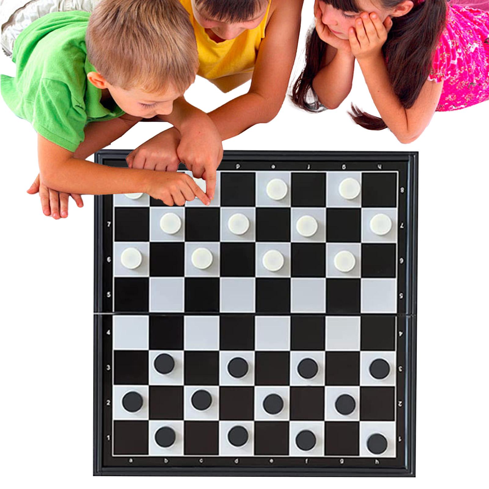 Kids Outdoor Learning Activities - Conjunto de xadrez de viagem para