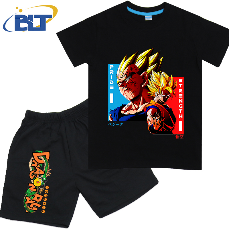Tee Ball Set - Dragon Ball Son Goku Anime Camiseta
