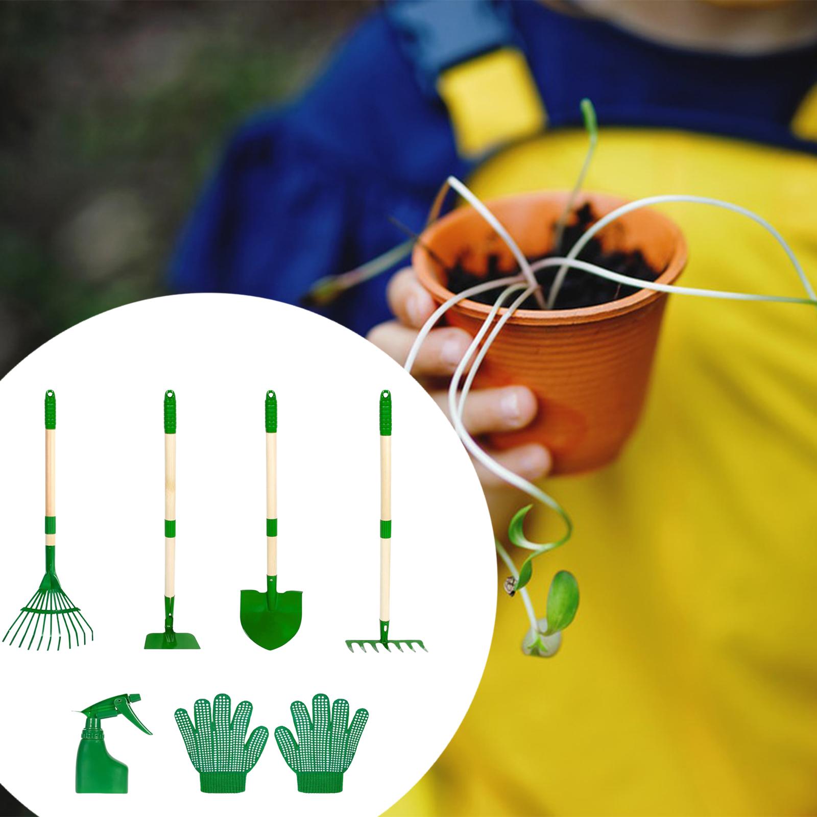 Kids Outdoor Learning Activities - Conjunto de Ferramentas de Jardinagem para