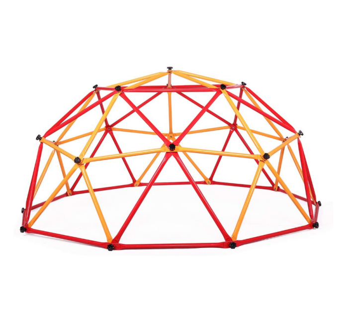 Kids Outdoor Jungle Gym - Cúpula Geométrica de Escalada para Crianças