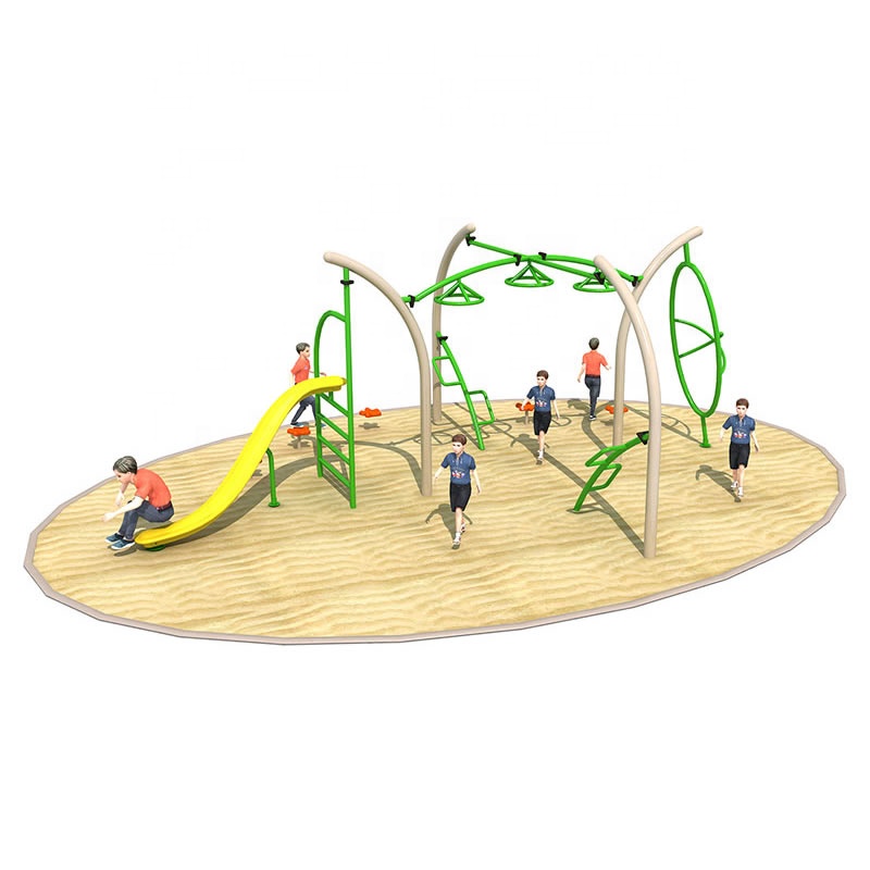 Kids Outdoor Jungle Gym - Barra de Escalada Metálica para Crianças,