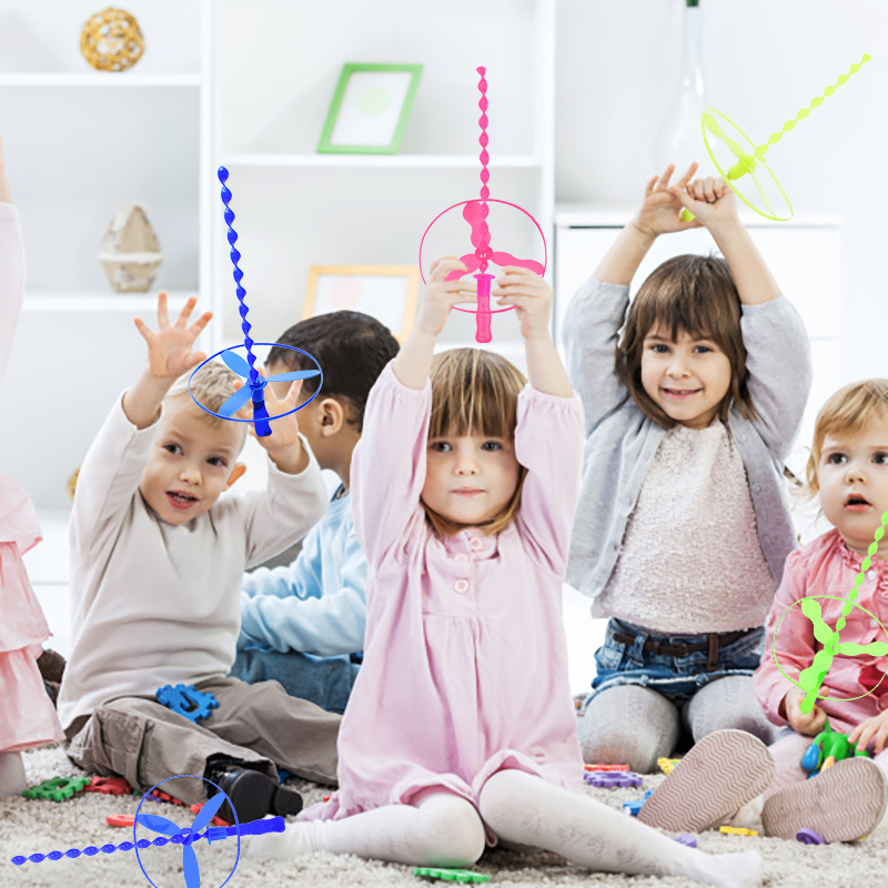Kids Outdoor Easter Gifts - 10 pçs/set colorido libélula de bambu