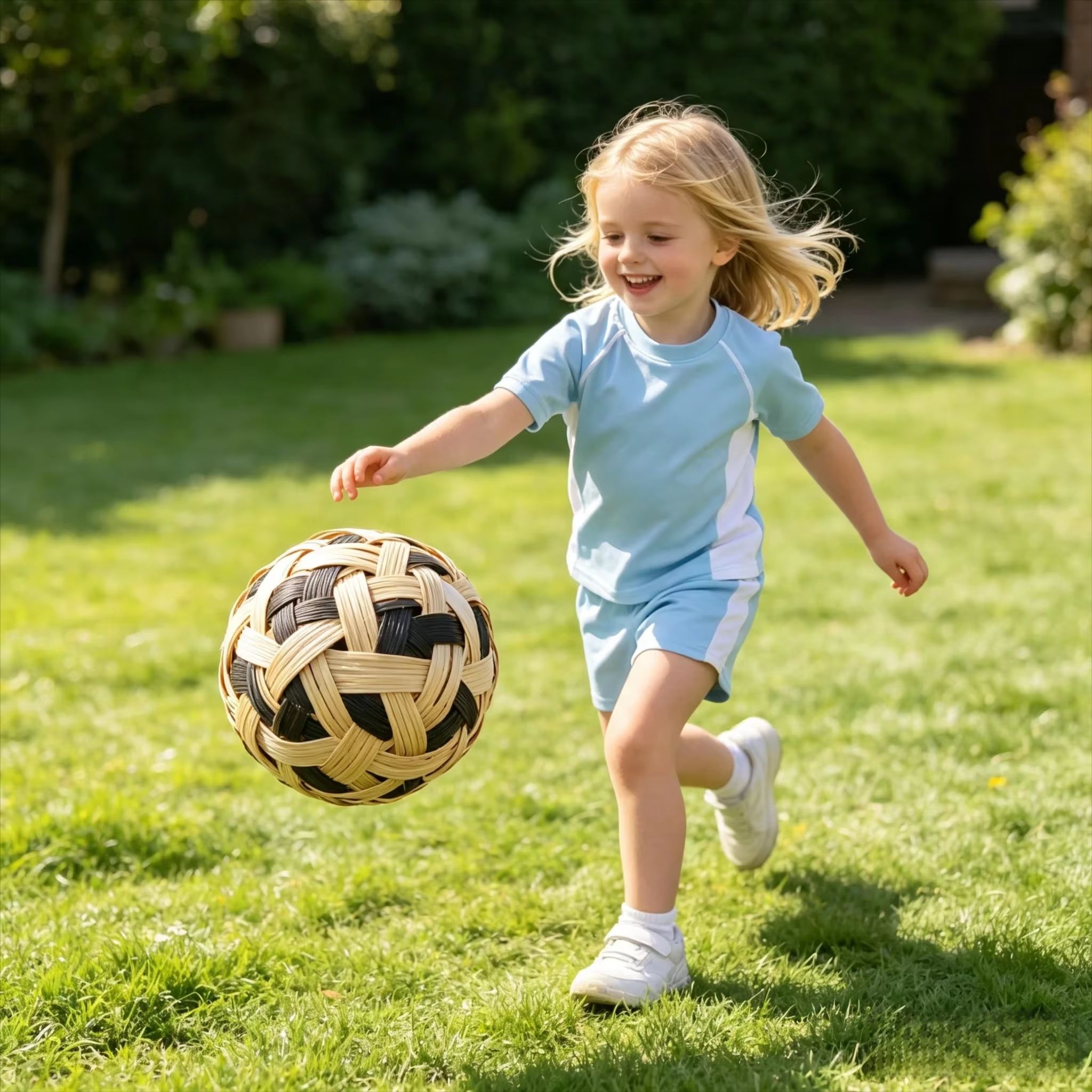 Bola de Sepak Takraw de Rattan - Kids Outdoor Play avaliação e preço