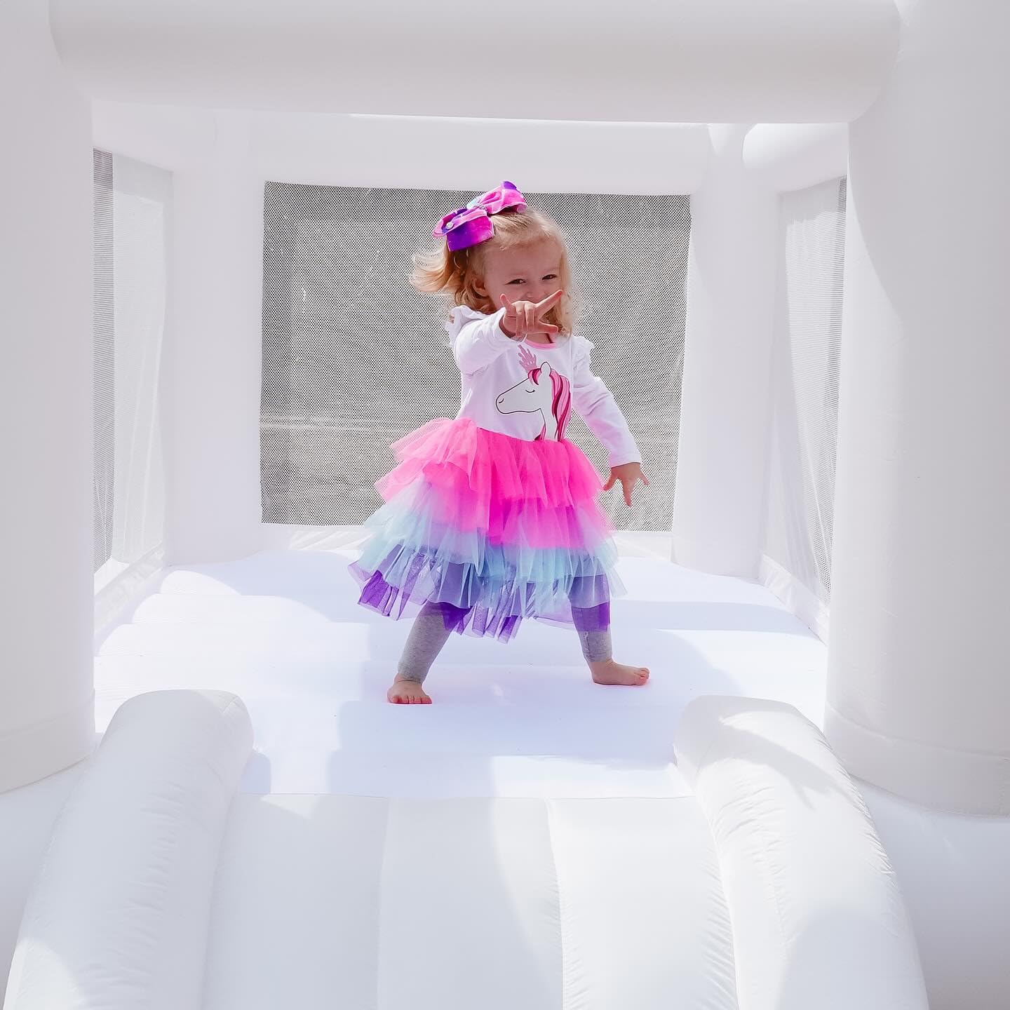 Castelo Bouncy branco ao ar li - Kids Outdoor Easter Gifts avaliação e preço