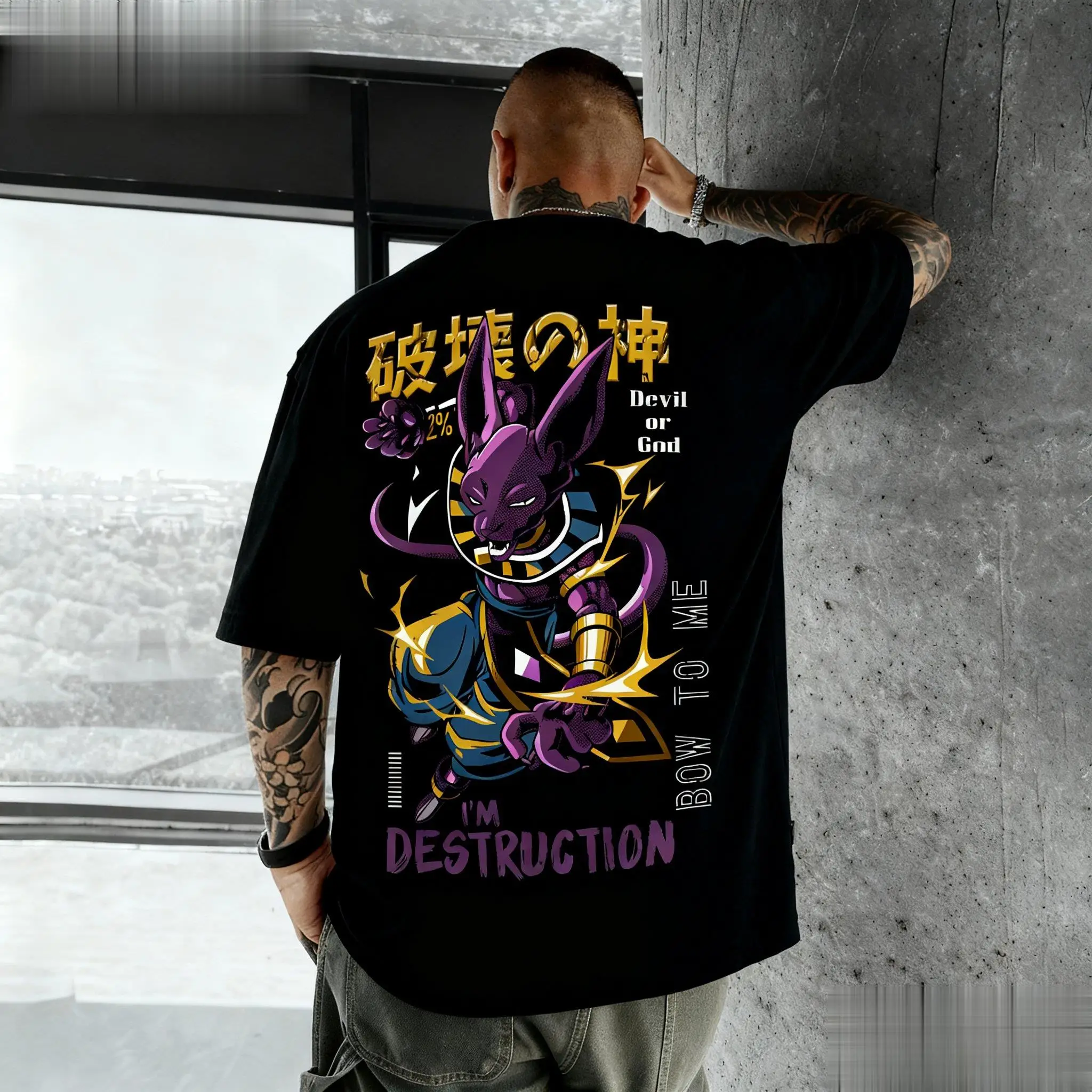 Dragon ball beerus anime gráfi - Tee Ball Set avaliação e preço