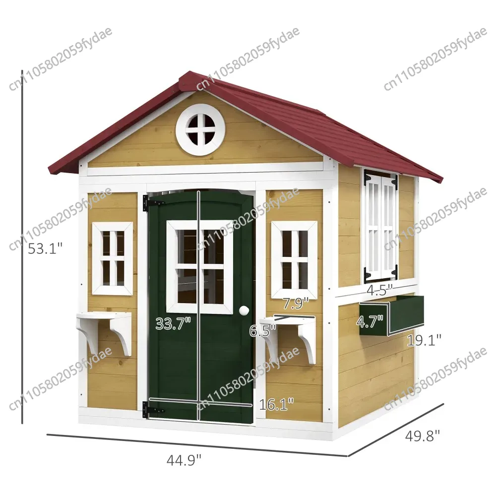 Casinha de Brinquedo para Cria - Kids Outdoor Playhouse avaliação e preço