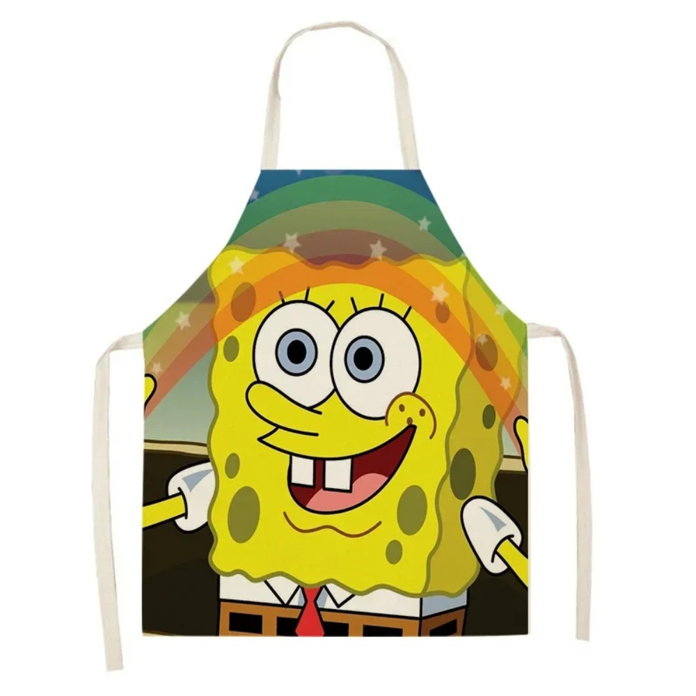 Aventais de Cozinha do SpongeB - Kids Outdoor Kitchen Accessories avaliação e preço