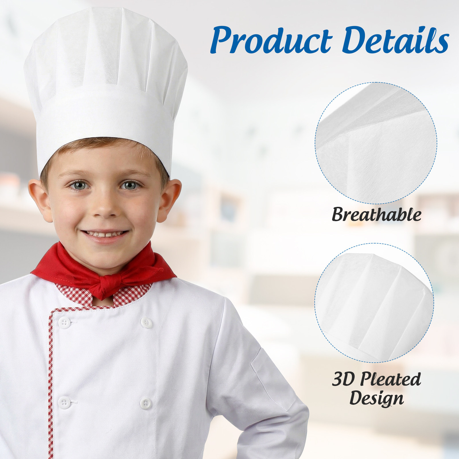 Chapéus de papel descartáveis  - Kids Outdoor Kitchen Accessories avaliação e preço