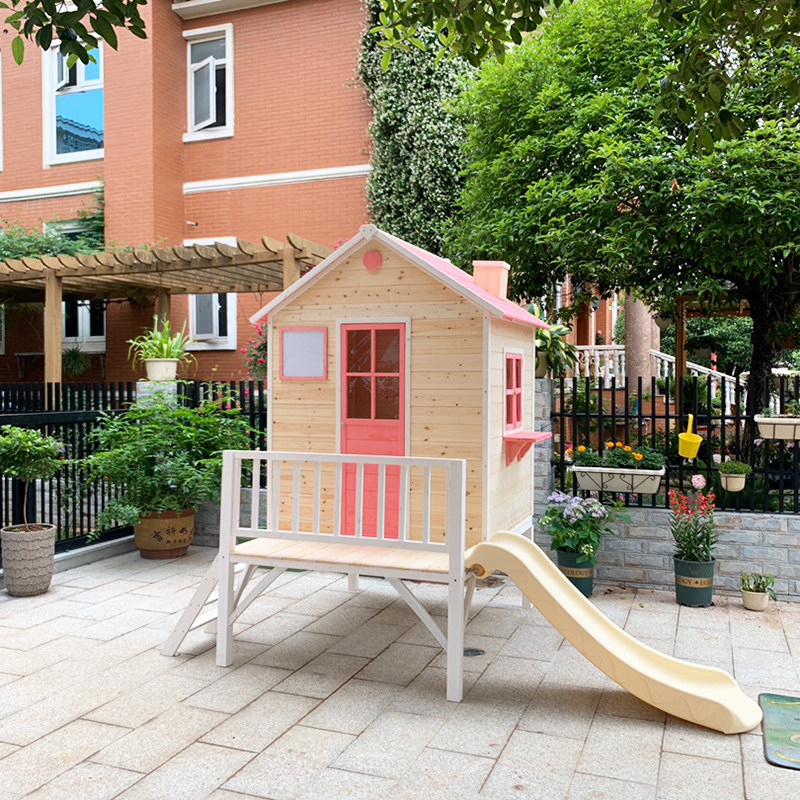 Grande casa de brinquedo, crec - Kids Outdoor Playhouse avaliação e preço