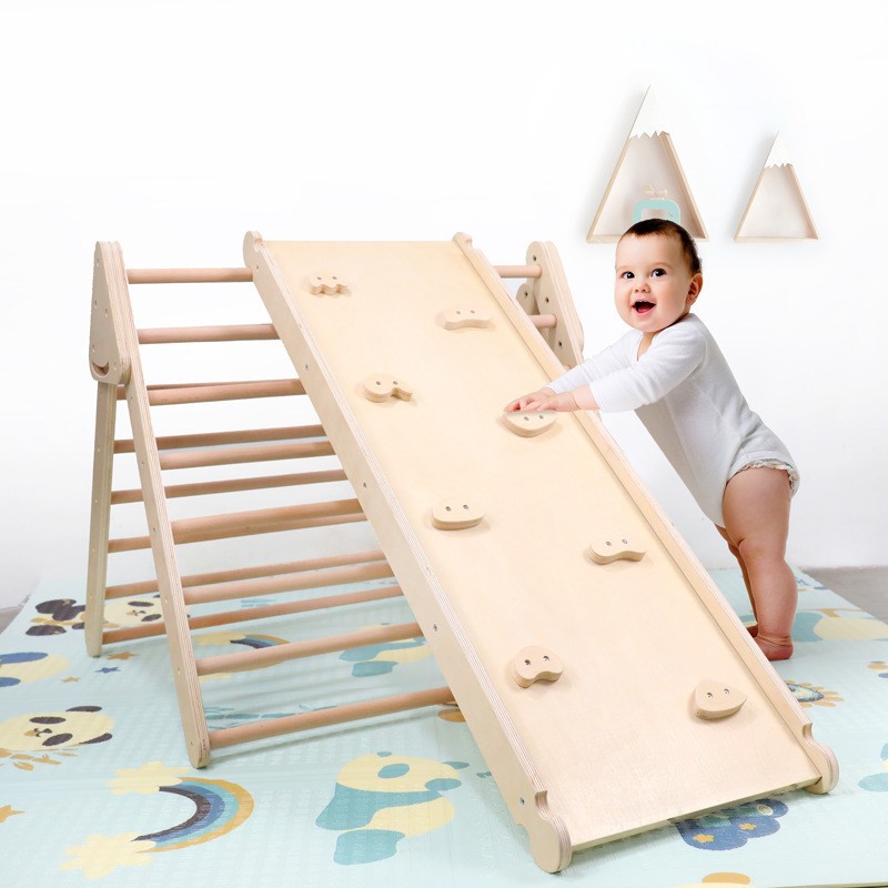 Parque Infantil de Madeira Gig - Kids Outdoor Jungle Gym avaliação e preço