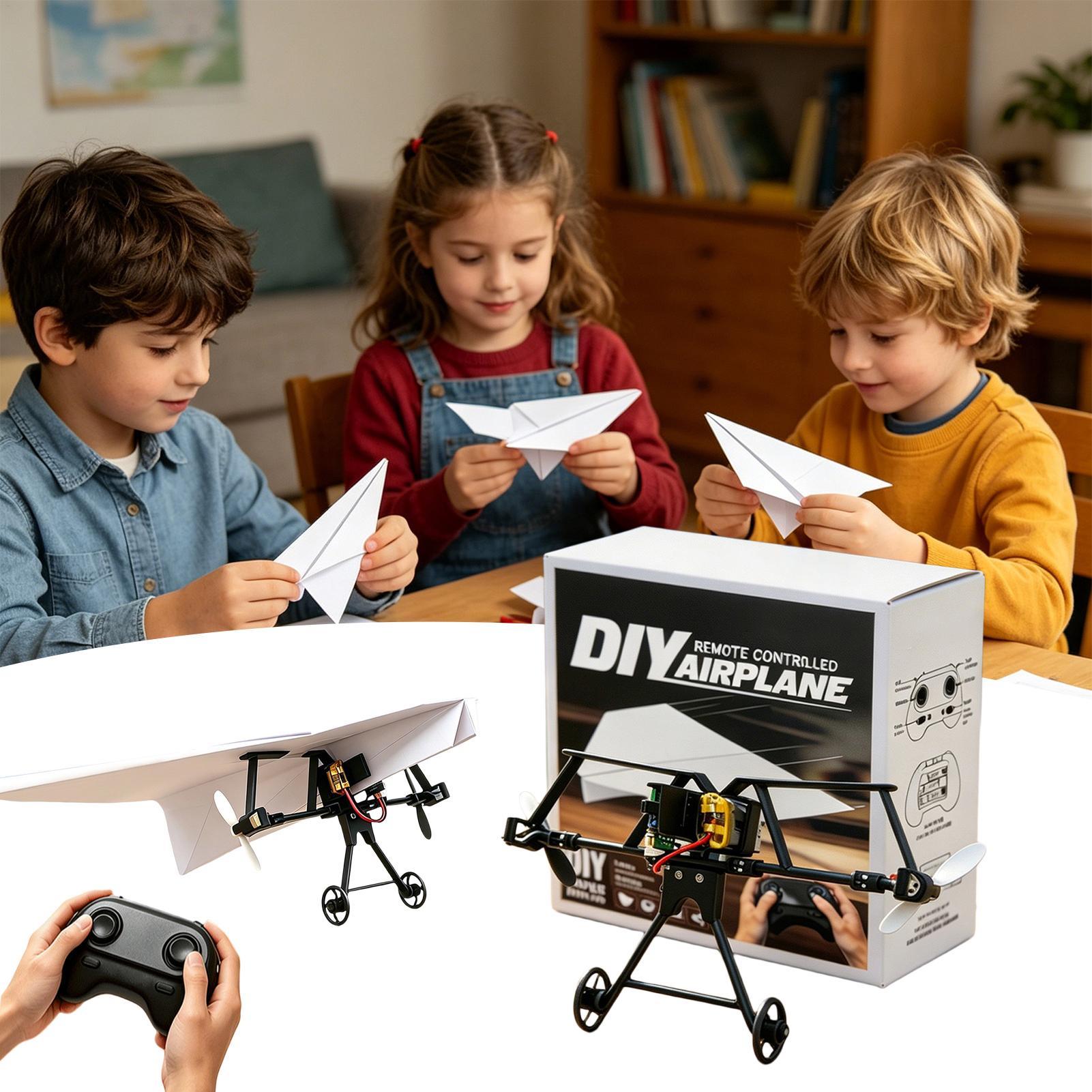 Kit de Avião de Papel RC DIY c - Kids Outdoor Exercise Equipment avaliação e preço