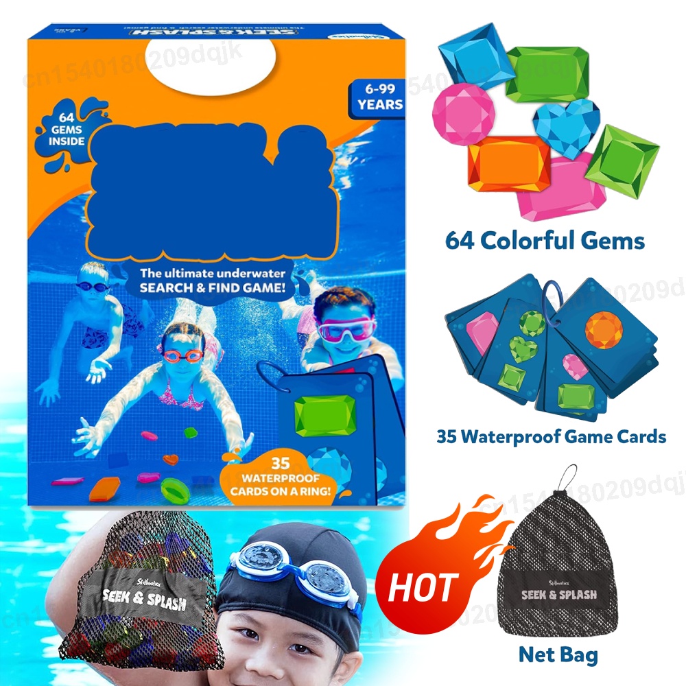 Gemas de mergulho piscina brin - Kids Outdoor Learning Activities avaliação e preço