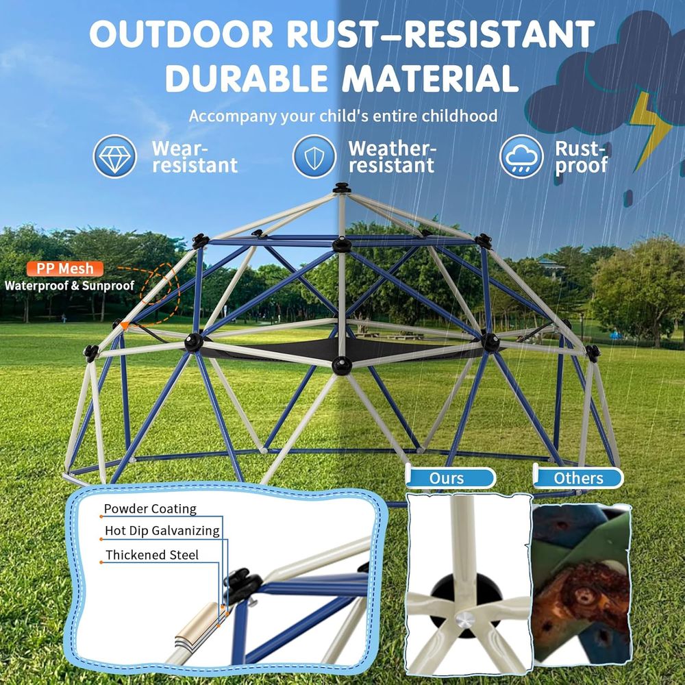 ClimDome, Estrutura de Escalad - Kids Outdoor Jungle Gym avaliação e preço
