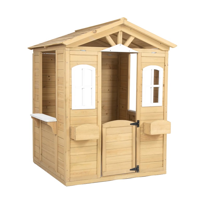Casa de Brinquedo Clássica Mod - Kids Outdoor Playhouse avaliação e preço