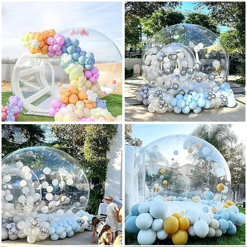 ​ Casa de bolhas inflável para - Kids Outdoor Playhouse avaliação e preço