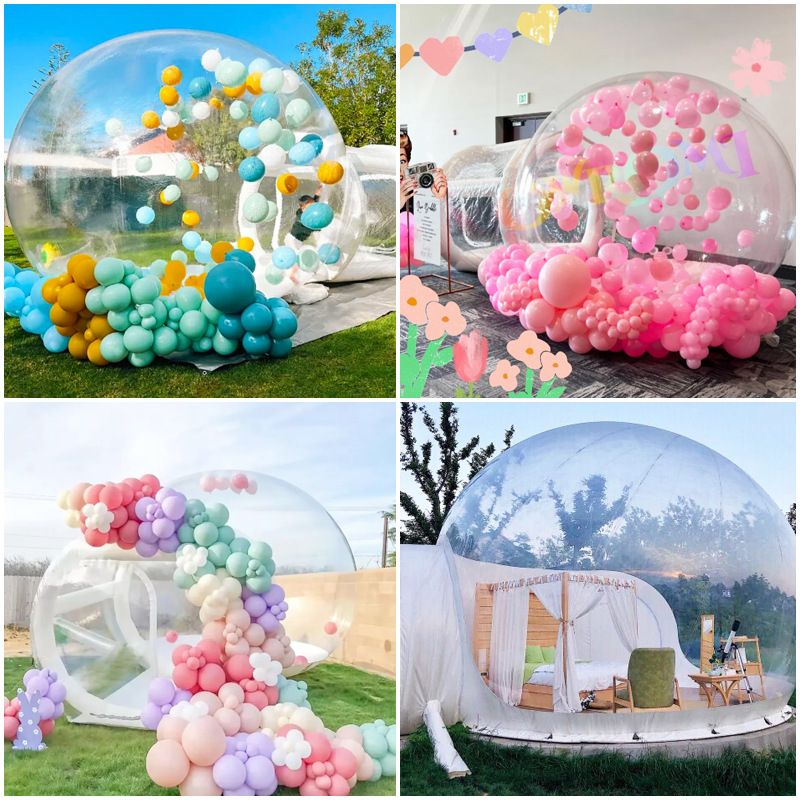 ​ Casa de bolhas inflável para - Kids Outdoor Playhouse avaliação e preço
