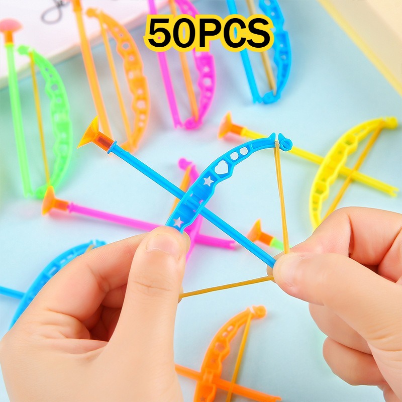 50 Peças de Mini Flechas de Pl - Kids Outdoor Easter Gifts avaliação e preço