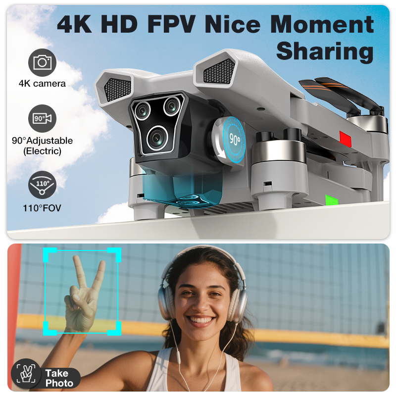 NOVO Drone L017 Pro Brushless  - Kids Outdoor Exercise Equipment avaliação e preço