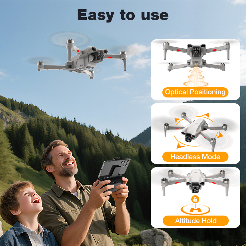 NOVO Drone L017 Pro Brushless  - Kids Outdoor Exercise Equipment avaliação e preço