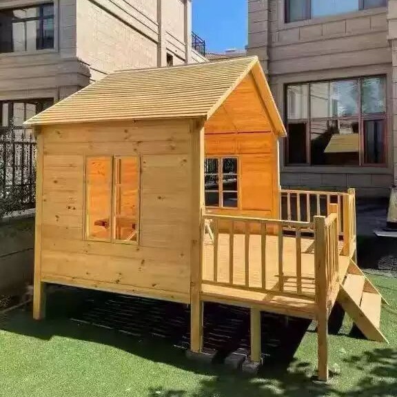 Montagem móvel ao ar livre cas - Kids Outdoor Playhouse avaliação e preço